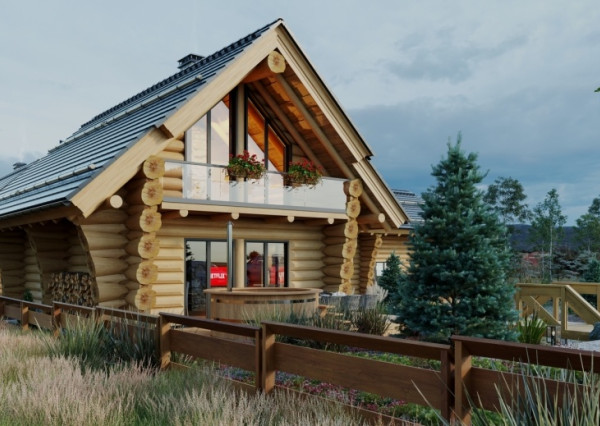 Zrubová chalupa na Liptove